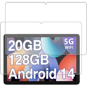 Screen Protector for DEERTiME E15 Android 14 Tablet 10.1 inch 2024,Tempered Glass Film Anti-Scratch High Touch Sensitivity,2 Pack.