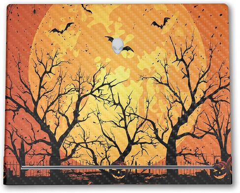 Carbon Fiber Laptop Skin Compatible with Alienware X16 R2 (2024) - Shutter Shades - Premium 3M Vinyl Protective Wrap Decal Cover - Easy to Apply | Crafted in The USA by MightySkins in Saudi Arabia