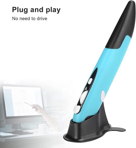 Optical Pocket Pen Mouse, Universal 2.4ghz USB Light Pen Mouse 800 1200 1600 DPI Ergonomic Mini Mice for 7 8 Vista 2000 for Android for Linux for OS in Saudi Arabia
