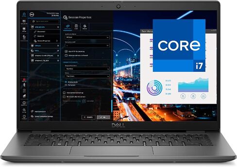 Dell Latitude 3440 Laptop 14" FHD, Intel Core i7-1355U, 32GB RAM, 1TB NVMe SSD, Webcam, AX Wi-Fi, Bluetooth, Backlit Keyboard, HDMI, USB C- Display Port, Windows 11 Pro, Notebook, Grey in Saudi Arabia