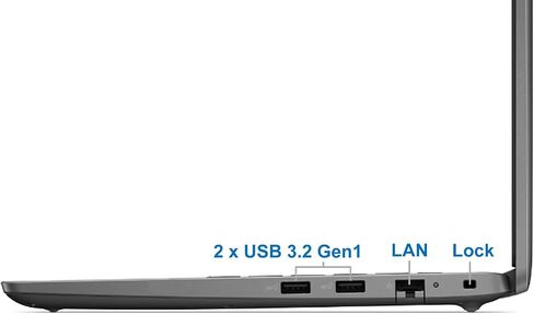 Dell Latitude 3440 Laptop 14" FHD, Intel Core i7-1355U, 32GB RAM, 1TB NVMe SSD, Webcam, AX Wi-Fi, Bluetooth, Backlit Keyboard, HDMI, USB C- Display Port, Windows 11 Pro, Notebook, Grey in Saudi Arabia