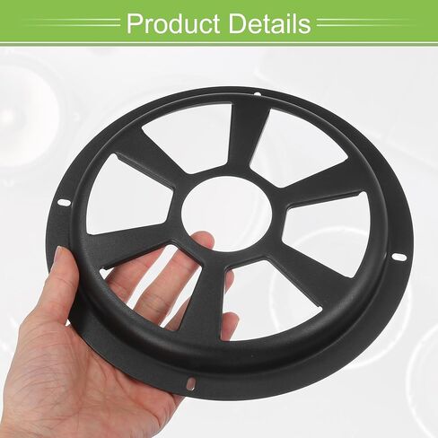 ACROPIX Universal 8" Car Speaker Grills Cover Round 8 Inch Audio Speaker Subwoofer Guard Protector Case with Mounting Screws Iron Black - Pack of 1 in Saudi Arabia