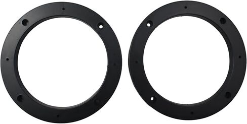 4pcs 6.5 "مكبرات الصوت الفواصل الشاملة للسماعات صوت مكبر صوت مضخم صوت مخصص للتثبيت (أسود) in Kuwait