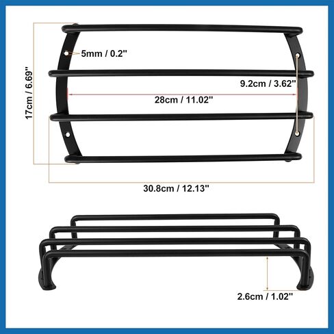 2pcs 10 Inch Black Metal Car Bar Grille Subwoofer Speaker Grill Cover Guard Item Replacement in Saudi Arabia