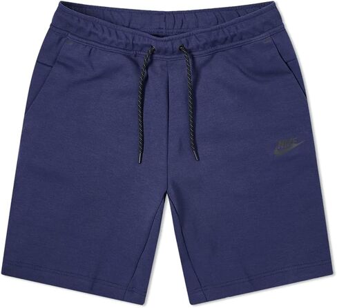 شورت Nike Tech Fleece للرجال (as1، Alpha، xx_l، عادي، طويل القامة، أسود) in Saudi Arabia