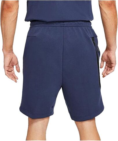شورت Nike Tech Fleece للرجال (as1، Alpha، xx_l، عادي، طويل القامة، أسود) in Saudi Arabia