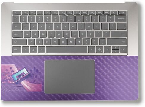 Laptop Skin Compatible with Surface Laptop 7 13.8" (2024) - Techno Punk - Premium 3M Vinyl Protective Wrap Decal Cover - Easy to Apply | Crafted in The USA by MightySkins in Kuwait