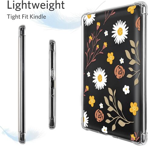 Cobak Clear Case لـ 6 "Kindle 2024 و 2022 (الجيل الحادي عشر) - غطاء شفاف TPU ناعم للغاية ، حماية خفيفة الوزن ودائمة in Kuwait