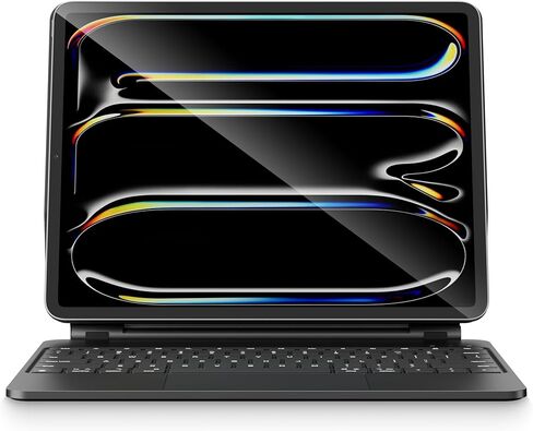 Magic Keyboard Case لـ iPad Pro 13 بوصة (M4) 2024: لوحة تتبع Smart Multi-Touch ، RGB الخلفية ، صف الوظيفة ، الأسود in Kuwait
