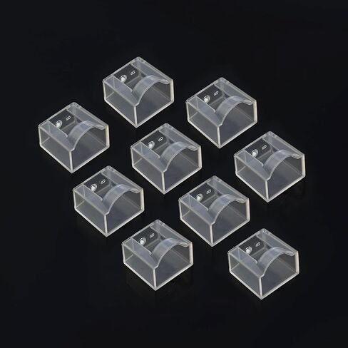 RJ45 Plug Pluctor Covers Covers Semitransparent 30 pcs انقر فوق/قابلية ، غطاء موصل كبل كبل كابل Ethernet لـ RJ45 CAT5E/CAT6/CAT7/CAT8 (PCRJ45TM30) in Saudi Arabia