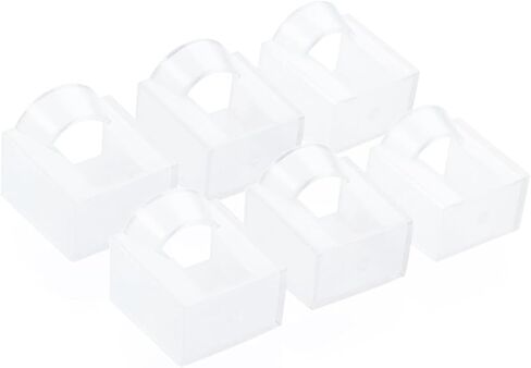 RJ45 Plug Pluctor Covers Covers Semitransparent 30 pcs انقر فوق/قابلية ، غطاء موصل كبل كبل كابل Ethernet لـ RJ45 CAT5E/CAT6/CAT7/CAT8 (PCRJ45TM30) in Saudi Arabia