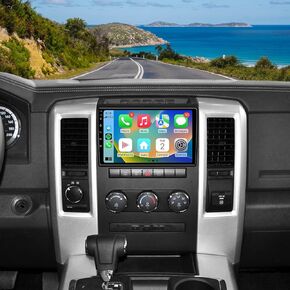 Android 13 [4GB+32GB] Car Radio for for Dodge RAM 1500 2500 3500 2009 2010 2011 2012 with Wireless CarPlay Andriod Auto 10.2 Inch HD Touchscreen Head Unit 5GWIFI FM RDS
