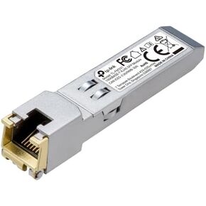 TP-Link TL-FM331 | 1000Base-T RJ45 SFP Module | 1.25G Copper SFP Transceiver | SFP to Ethernet | Plug and Play | Hot Pluggable | Up to 100m Distance | Durable Metal Casing | Versatile Compatibility