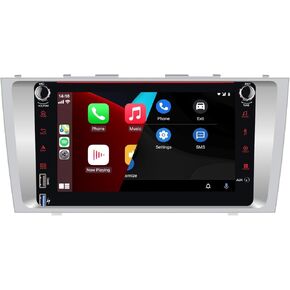 Car Stereo for Toyota Camry 2007 2008 2009 2010 2011 with Wireless Apple Carplay Android Auto, 8 Inch Touch Screen Car Radio with Bluetooth Mirror Link FM/RDS Radio