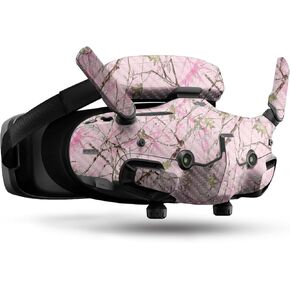 Carbon Fiber Drone Skin Compatible with DJI Goggles 3 - Conceal Pink - Premium 3M Vinyl Protective Wrap Decal Cover - Easy to Apply | Crafted in The USA by MightySkins