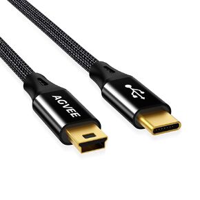 AGVEE 2 Pack 6.6ft Camera IFC-400PCU USB C Data File Transfer AV Out Digital Cable Cord for Canon Rebel EOS T1i T2i T3i T4i T5 T5i T6 T6i T6s T7i, PowerShot/DSLR Cameras & Vixia Camcorders, Black
