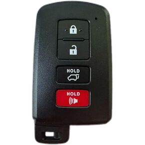 Smart Key for Toyota Highlander 2014-2019, YIKEBALOG 4-Button HYQ14FBA P/N: 281451-2110 89904-0E121