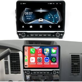 QLED 8 core CPU for Toyota Tundra Radio Upgrade 2009 2010 2011 2012 2013,Sequoia 2008-2018,Touch Screen Stereo,FM Radio Receiver,Carplay and Android Auto