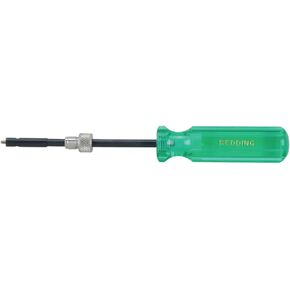 Redding Universal Flash Hole Deburring Tool with Handle & 30 Cal. Pilot Stop - Intended for Calibers from .22 Through .338 Cal. Using Standard (.080") Flash Holes