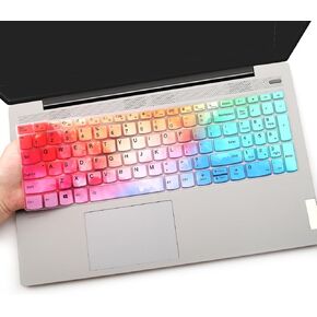 Keyboard Cover for Lenovo V15 G4(2024), V15 G3, V15 Gen 2 / IdeaPad 1 1i 15IJL7 15ADA07 15IAU7 15ALC7 15.6" / IdeaPad Flex 5 5i 16" / Ideapad 3 3i 15.6" / Yoga 7i 16 Laptop-Colorful