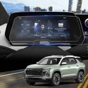 YEE PIN 2025 Chevy Equinox Screen Protector for Chevy Equinox 2025 Accessories, 11-inch Driver Information Center Screen Cover for Chevrolet Equinox 2025 LT/RS/Activ Screen Protector Tempered Glass