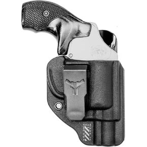 Smith & Wesson J Frame 442 642 637 IWB Holster - USA Made - Fits S&W Revolver 442 642 637 - Klipt IWB Holster by Blade-Tech Holsters, Inside Waistband Concealed Carry (Right Hand)