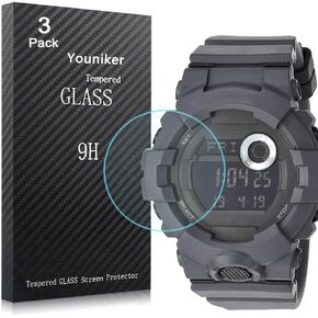 3 Pack Compatible with GBD800 Screen Protector Tempered Glass for GBA800 Watch Screen Protector Foils Glass Anti-Scratch