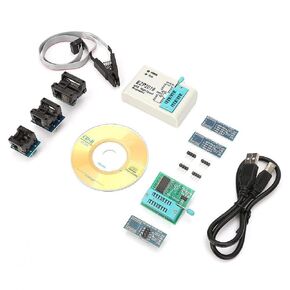 Fafeicy High Speed Flash Programmer, USB 2.0 Interface, for 24, 25, 93 Series Chips, with Automatic Off-line Copy Function(#2), Connector
