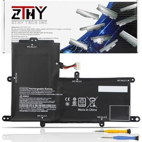 ZTHY PO02XL Laptop Battery Compatible with HP Stream 11 Pro G3 G4 G4 EE G5 11-R 11-R014WM 11-R010NR 11-Y 11-AH 11-AK 11-Y001LA 11-AH011WM 11-AK0001NF CG-17M-CG 824560-005 7.6V 37Wh