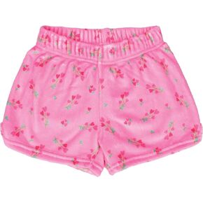 iscream + Theme NYC Big Girls Bold Print Silky Soft Plush Shorts Collection