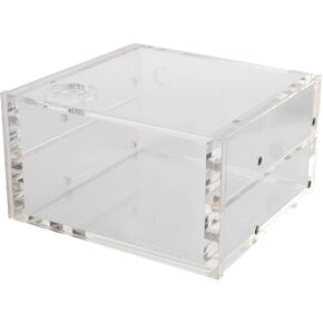 ASHATA Water Cooling ,1.25L Water Cooling Cooling Reservoir All Transparent Acrylic Computer Accessories, Acrylic Material Water Cooler with Large Water Capacity
