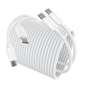 USB C to USB C Cable Fast Charging for iPhone 16 15, 2 Pack 6FT Long iPhone 16 Charging Cord 60W Type C Charger Cable Compatible with iPhone 16/16 Plus/16 Pro/16 Pro Max/15/15 Plus/15 Pro/15 Pro Max