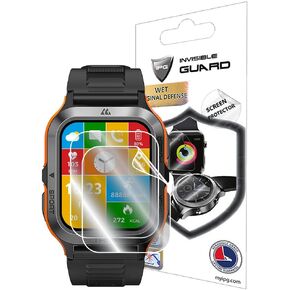 IPG for KOSPET M2 Smart Watch Hydrogel Screen Protector (2 Units) Invisible HD Clear Film Anti Scratch Guard-Smooth/Self-Healing/Bubble for M2