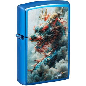 Zippo Dragon Fusion Design 540 Tumbled Brass Pocket Lighter