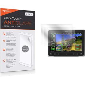 BoxWave Screen Protector Compatible with Garmin G3X Touch (10.6 in) - ClearTouch Anti-Glare (2-Pack), Anti-Fingerprint Matte Film Skin for Garmin G3X Touch (10.6 in)