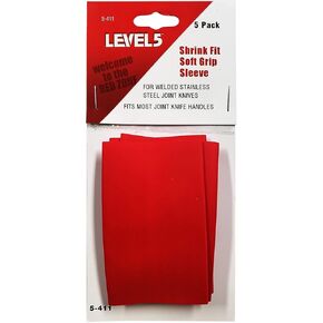 Heat-Shrink Handle Grips 5-Pack - LEVEL5 | For Welded Joint Knives | 5-411