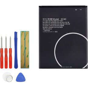 KC40 Replacement Battery Compatible with Moto E6+ XT2025-1 E6S XT2053-2 E6 Plus E6+ XT2025-2 with Toolkit