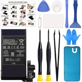 GREEN FUSION for Pixel 8 Replacement Battery, New GS35E Battery Compatible with Google Pixel 8 (GKWS6, G9BQD, GA04851-US, GZPFO, GPJ41), with Instruction & Toolkit