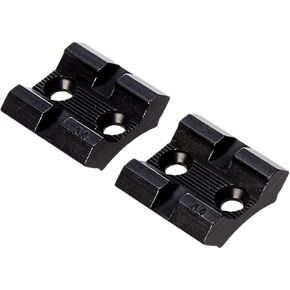 Weaver Top Mount Matte Black Base Pair - Browning Bar