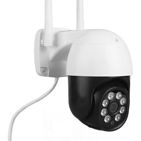 Outdoor Security Camera 2 Way Talk Camera 1920 x 1080P 5MP Color Night Vision for Tuya APP Smart Mini Camera with AI Motion Detection Alarm 100‑240V