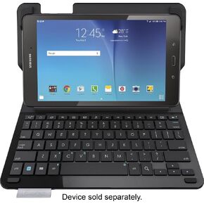Logitech - Type S Keyboard Folio Case for Samsung Galaxy Tab E 9.6 - Model: 920-008161