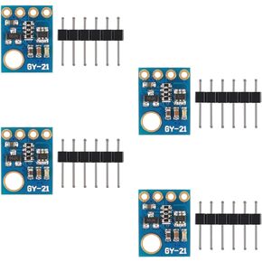 4pcs Si7021 GY-21 SHT21 HTU21 Digital Humidity Temperature Sensor Module Replace SHT11 SHT15