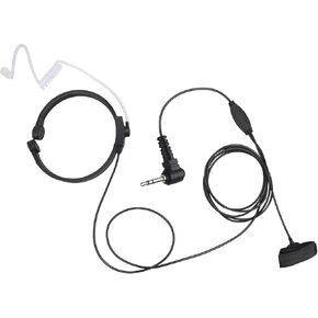 Tactical Throat Mics with PTT Earpiece Headset Throat Microphones for Motorola Talkabout Radio T100 T200 T200TP T260 T260TP T265 T380 T400 T460 T600 T605 T605 T800 MH230R MR350R MT350R MS350R