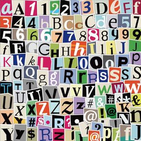 200Pcs Alphabet Letter Stickers, Alphabet Stickers A-Z and Number 0-9 Sticker, Waterproof Stickers for Scrapbook, Laptop, Computers, Skateboards, Water Bottles and Gift