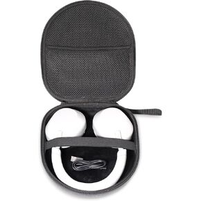 ProCase Hard Universal Headphone Case Compatible with Sony (MDR-ZX100/110 WH-720N/770) JBL Tune 520BT 510BT 770NC BERIBES Soundcore TOZO, Travel Storage Bag Box for Over-Ear Swivel Headphones -Black