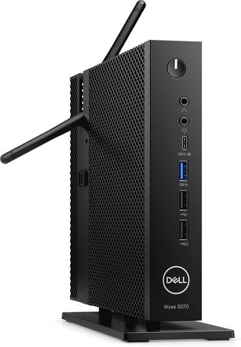 Dell Wyse 5070 Thin Client Desktop | Pentium Silver - J5005-16GB SSD DRIVE - 8GB RAM | 4 النوى @ 2.8 جيجا هرتز رقيقة أسود in Kuwait