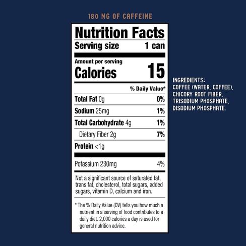 La Colombe Brazilian Cold Brew - 9 Fl. Oz. 4 Pack - 100% Arabica, Single-Origin, Cold Pressed Espresso Coffee, 15 Calories, Double-Filtered, Bold & Rich Coffee, 120mg Natural Caffeine in Saudi Arabia