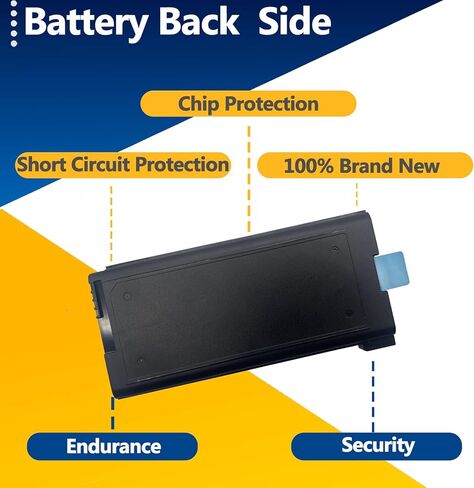 CF-VZSU71U 69WH استبدال البطارية لـ Panasonic Toughbook CF-53 CF-31 CF-30 Series CF-VZSU72U CF-VZSU1430U CF-VZSU46 CF-VZSU46S CF-VZSU46U in Kuwait