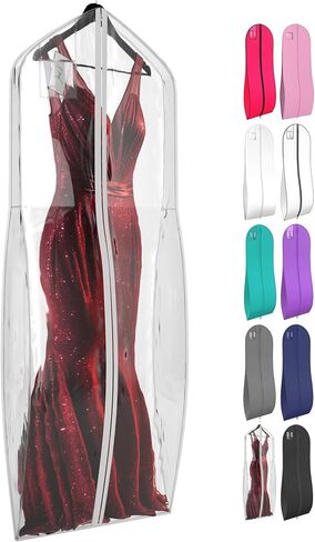 Women’s Dress and Gown Garment Bag -72"x24" and 10" Tapered Gusset -Your Bags in Saudi Arabia