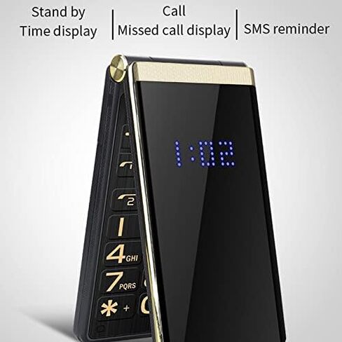 Dual SIM Dual Standby Flip Phone, Professional Speakers, LED Flashlight, Multi Function, Specially Designed for The Elderly, with 2.8in Screen, 5900mAh Battery in Saudi Arabia